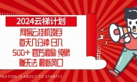 （13306期）2024网易云云梯计划，每天几分钟，纯躺赚玩法，月入1万+可矩阵，可批量